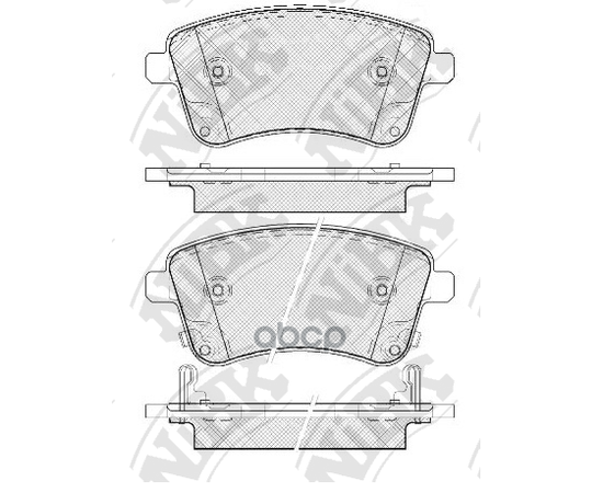 Купить КОЛОДКИ ТОРМОЗНЫЕ ДИСКОВЫЕ KIA VENGA 10-  PN0703