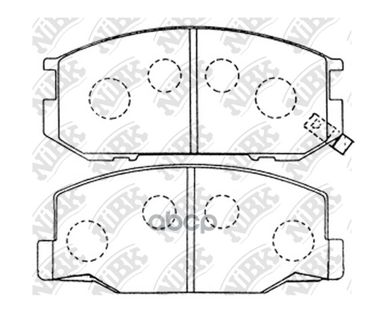 Купить КОЛОДКИ ТОРМОЗНЫЕ ДИСКОВЫЕ PN1217