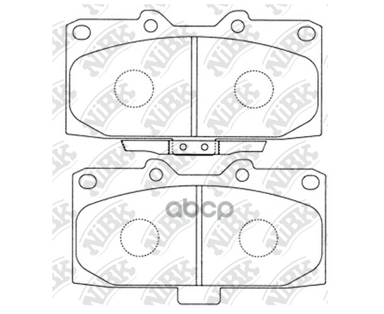 Купить КОЛОДКИ ТОРМОЗНЫЕ ДИСКОВЫЕ SUBARU FORESTER 2.0 98-02/IMPREZA 2.0 94-  PN7463