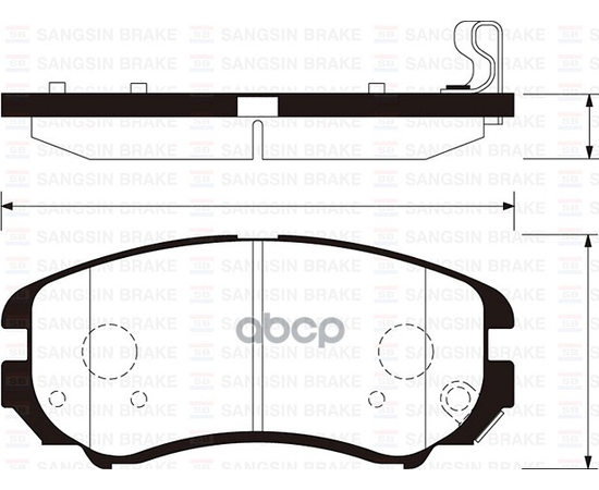 Купить КОЛОДКИ ТОРМОЗНЫЕ ДИСКОВЫЕ HYUNDAI ELANTRA 1.6/2.0I/1.6CRDI 06 SP1202