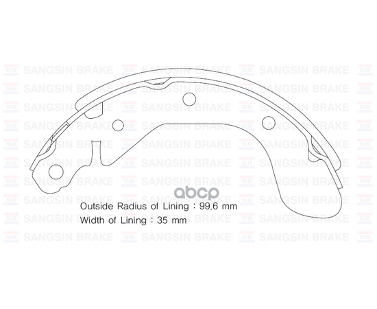 Купить КОЛОДКИ ТОРМОЗНЫЕ БАР. CHEVROLET AVEO 1.2-1.5 05- SA129