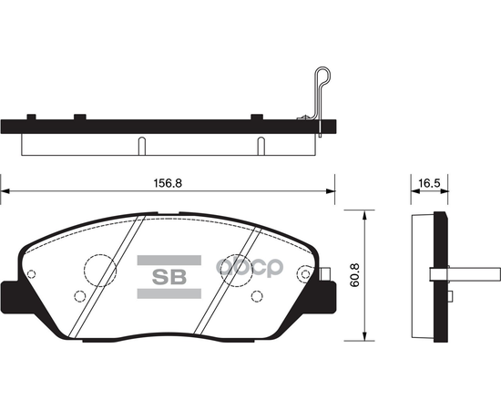 Купить КОЛОДКИ ТОРМОЗНЫЕ HYUNDAI SANTA FE (CM)/(SM) 05-/KIA SORENTO (XM) 09- ПЕРЕДНИЕ SP1246