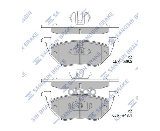 Купить КОЛОДКИ ТОРМОЗНЫЕ ДИСКОВЫЕ FORD MAVERICK 2.0-3.0, MAZDA TRIBUTE 2.3/3.0 04 SP1498