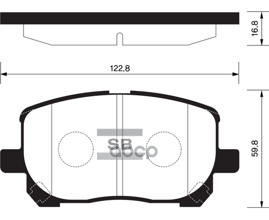 Купить КОЛОДКИ ТОРМОЗНЫЕ ДИСКОВЫЕ TOYOTA AVENSIS VERSO 2.0VVT-I/2.0D4-D 01 SP1373