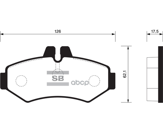 Купить КОЛОДКИ ТОРМОЗНЫЕ ДИСКОВЫЕ MB SPRINTER 208D/308D,VW LT 28 2.8TDI 96 SP1278