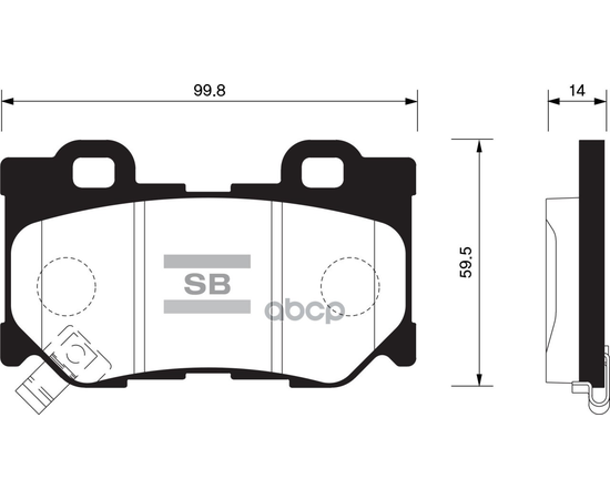 Купить КОЛОДКИ ТОРМОЗНЫЕ INFINITI FX35/37/50 08-/GS35/37/25 06- ЗАДНИЕ SP1472