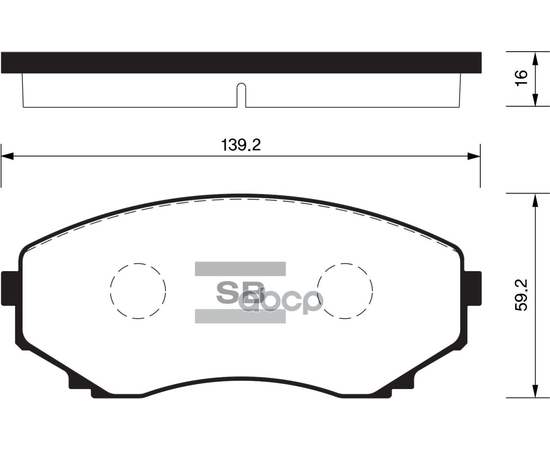 Купить КОЛОДКИ ТОРМОЗНЫЕ ДИСКОВЫЕ MAZDA MPV 2.0I-3.0I/2.5TD &4WD 96 SP1527