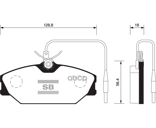 Купить КОЛОДКИ ТОРМОЗНЫЕ ДИСКОВЫЕ RENAULT R25 2.4-2.8/LAGUNA 1.8/2.0/2.2D 84-98 SP1483