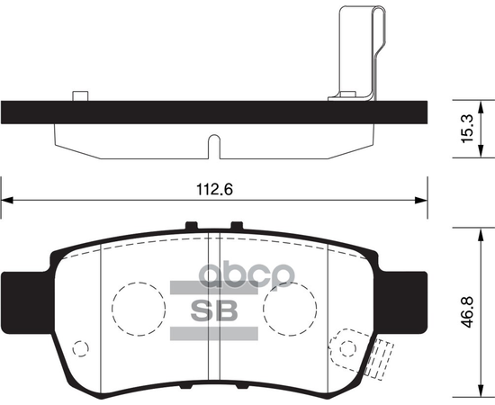 Купить КОЛОДКИ ТОРМОЗНЫЕ HONDA ODYSSEY 04-10 ЗАДНИЕ SP1428