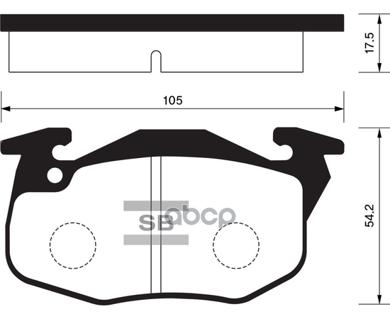 Купить КОЛОДКИ ТОРМОЗНЫЕ ДИСКОВЫЕ PEUGEOT 205 87-98/405 87-96,RENAULT CLIO 91-98 SP2003