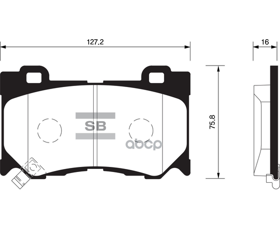 Купить КОЛОДКИ ТОРМОЗНЫЕ ДИСКОВЫЕ INFINITI G37 08/M37/M56 11, NISSAN 370Z 09-11 SP1471