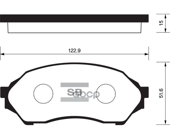 Купить КОЛОДКИ ТОРМОЗНЫЕ ДИСКОВЫЕ MAZDA 323 1.4/1.6 98 SP1227