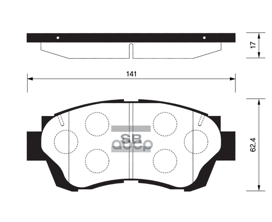 Купить КОЛОДКИ ТОРМОЗНЫЕ ДИСКОВЫЕ TOYOTA CAMRY 3.0 91-96/CELICA 2.0 93-99 SP1138