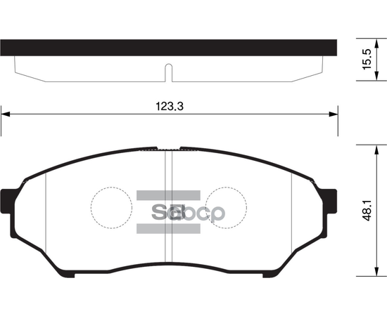 Купить КОЛОДКИ ТОРМОЗНЫЕ ДИСКОВЫЕ MITSUBISHI MONTERO/PAJERO1.8MPI/2.0GDI 00 SP1585