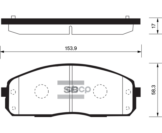 Купить КОЛОДКИ ТОРМОЗНЫЕ ДИСКОВЫЕ HYUNDAI PORTER 04 SP1174