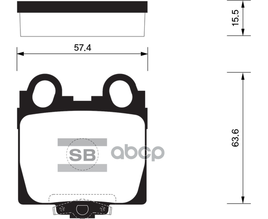 Купить КОЛОДКИ ТОРМОЗНЫЕ ДИСКОВЫЕ LEXUS GS300/400 97/IS200/300 01 SP1554