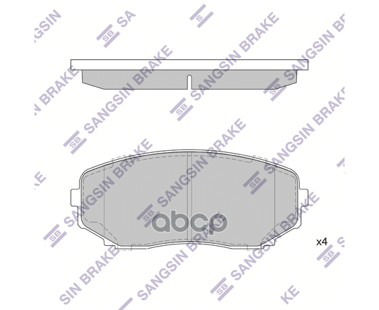 Купить КОЛОДКИ ТОРМОЗНЫЕ ДИСКОВЫЕ MAZDA CX-7 MZR DISI TURBO 07 SP1603