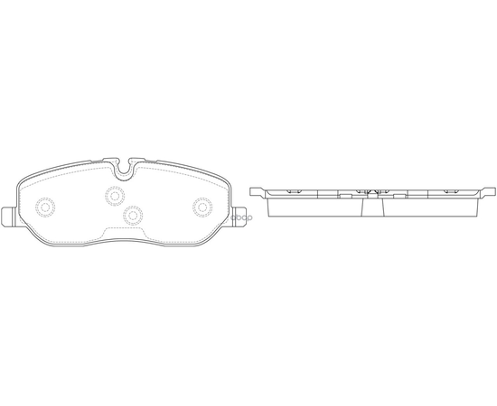 Купить КОЛОДКИ ТОРМОЗНЫЕ ПЕРЕДНИЕ (LR DISCOVERY III 04/ RANGE ROVER 02) BP47484
