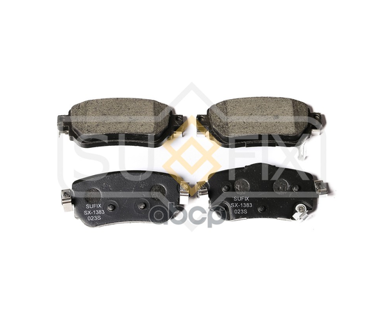 Купить КОЛОДКИ ТОРМОЗНЫЕ ЗАДНИЕ NISSAN QASHQAI(J11) 1.2-2.0 13 / X-TRAIL(T32) 1.6D-2.5 13, RENAULT KADJAR 1.2-1.6D 15 SX-1383