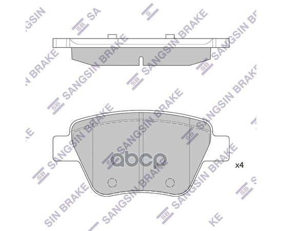 Купить КОЛОДКИ ТОРМОЗНЫЕ ДИСКОВЫЕ  GP2314