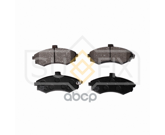 Купить КОЛОДКИ ТОРМОЗНЫЕ ПЕРЕДНИЕ HYUNDAI ELANTRA 1.6-2.0D 00-06/MATRIX 1.5D-1.8 01 SX-1189