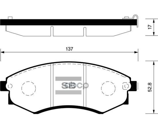 Купить КОЛОДКИ ТОРМОЗНЫЕ HYUNDAI ELANTRA/MATRIX/SONATA/SSANGYONG REXTON/KORANDO ПЕРЕД. SP1048