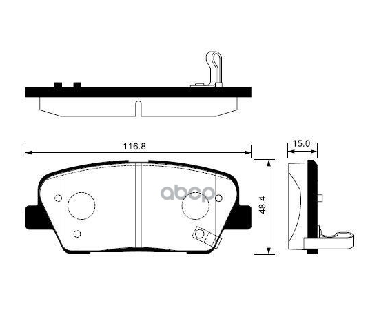 Купить КОЛОДКИ ТОРМОЗНЫЕ HYUNDAI SANTA FE (CM) 2.2D 09-/KIA SORENTO (XM) 09- ЗАДНИЕ SP1247