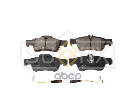 Купить КОЛОДКИ ТОРМОЗНЫЕ ЗАДНИЕ MERCEDES-BENZ CLS250-500(C218/C219) 04 / E200D-500(W211/W212) 02 / S280-500(W220 / 221) 02 / CL500(C216) 08 / SL280-500(R230) 06-12  SX-1319