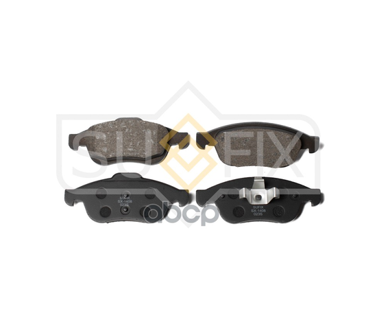 Купить КОЛОДКИ ТОРМОЗНЫЕ ПЕРЕДНИЕ RENAULT DUSTER 2.0 12 / FLUENCE 1.6-2.0 10 / MEGANE III 1.6-2.0 09 SX-1408