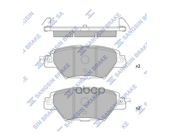 Купить КОЛОДКИ ТОРМОЗНЫЕ MAZDA CX-9 16- ЗАДНИЕ SP4120