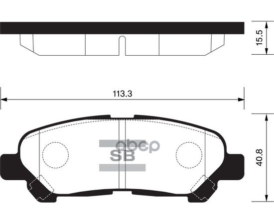 Купить КОЛОДКИ ТОРМОЗНЫЕ TOYOTA HIGHLANDER 07- ЗАД. SP2136