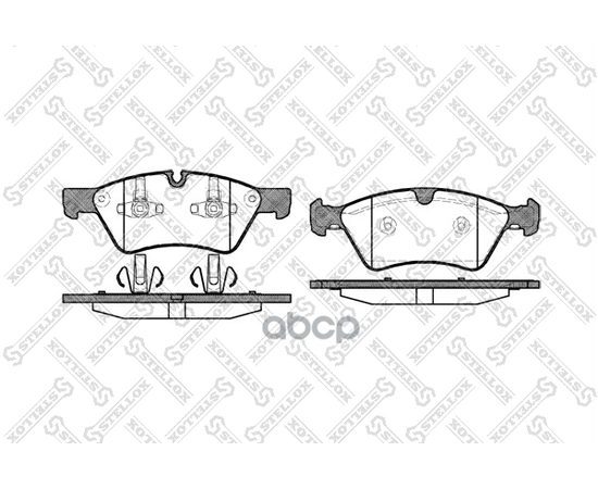 Купить КОЛОДКИ ТОРМОЗНЫЕ ДИСКОВЫЕ™STELLOX 1190000SX