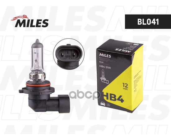 Купить ЛАМПА HB4 12V 51W P22D  BL041