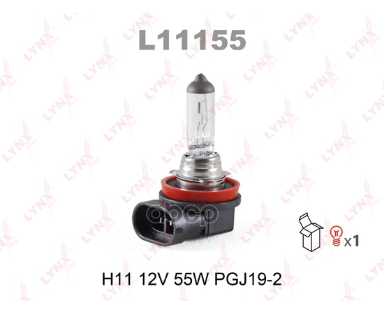 Купить ЛАМПА ГАЛОГЕНОВАЯ H11 12V 55W PGJ19-2  L11155