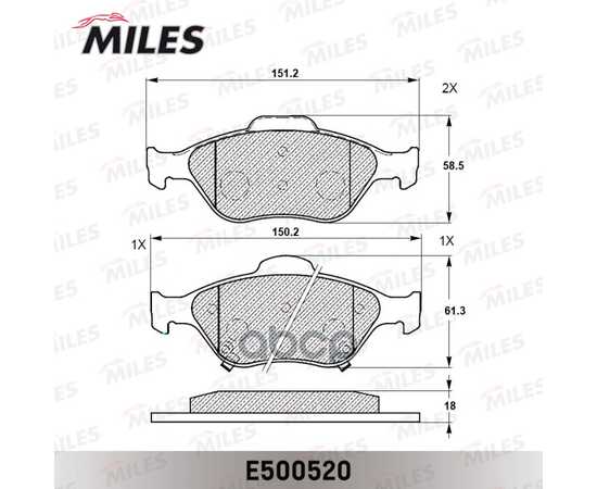 Купить КОЛОДКИ ТОРМОЗНЫЕ ПЕРЕДНИЕ (СМЕСЬ CERAMIC) TOYOTA YARIS 1.0-1.4 06- (TRW GDB3457) E500520