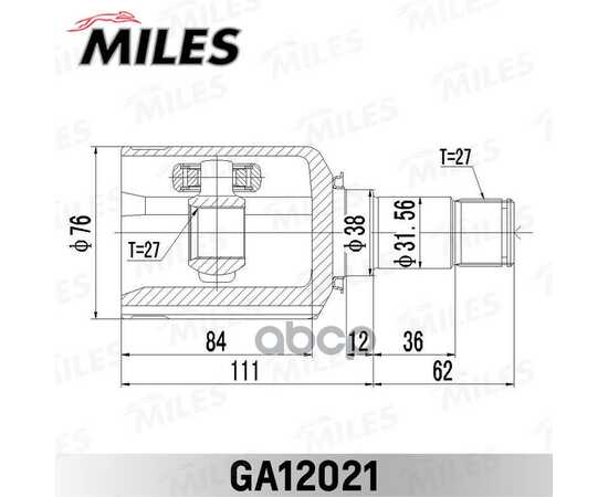 Купить ШРУС ВНУТРЕННИЙ ПРАВЫЙ MERCEDES BENZ E-CLASS 212/S-CLASS 221 4 MATIC 2004-2013 GA12021