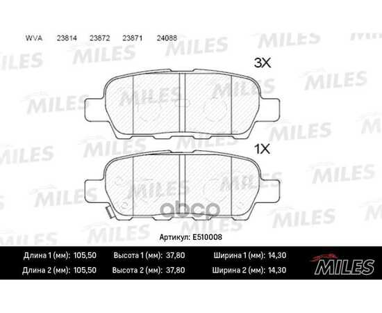 Купить КОЛОДКИ ТОРМОЗНЫЕ ЗАДНИЕ (СМЕСЬ CERAMIC СЕРИЯ PRO) NISSAN X-TRAIL/QASHQAI/TIIDA/INFINITI FX/RENAULT KOLEOS (TRW GDB3294) E510008