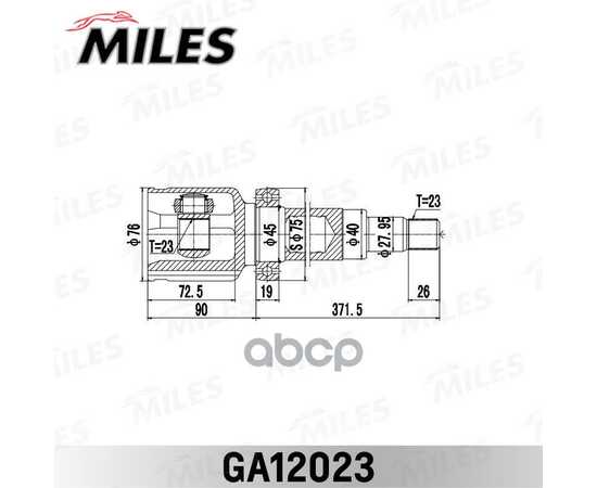 Купить ШРУС ВНУТРЕННИЙ ПРАВЫЙ FORD FOCUS C-MAX CAP 2003-2007 [EU] GA12023