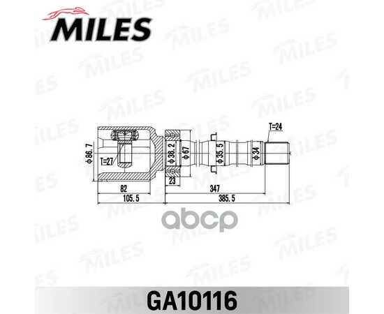 Купить ШРУС ВНУТРЕННИЙ TOYOTA RAV4 ACA3# 05-12/ESTIMA GSR5# 06- (GSP 659108) GA10116