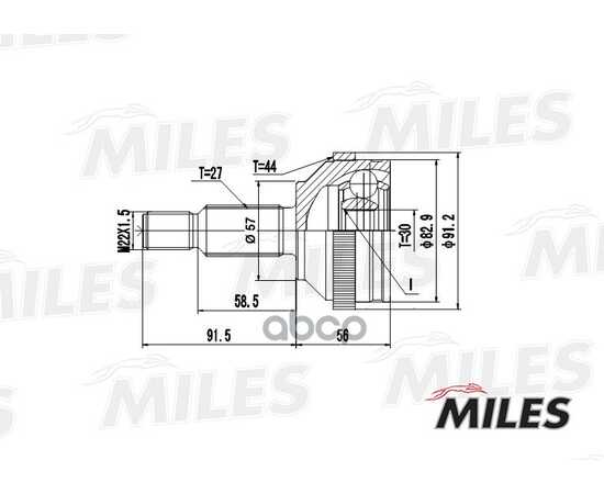 Купить ШРУС НАРУЖНЫЙ FORD MONDEO 1.6-2.0 93-00 (С ABS) (GKN 303084) GA20115