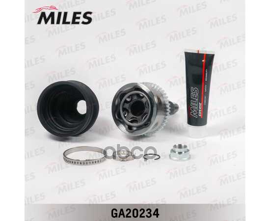 Купить ШРУС MAZDA 626 2.0-2.5 87-97 НАР.(ABS) MILES GA20234