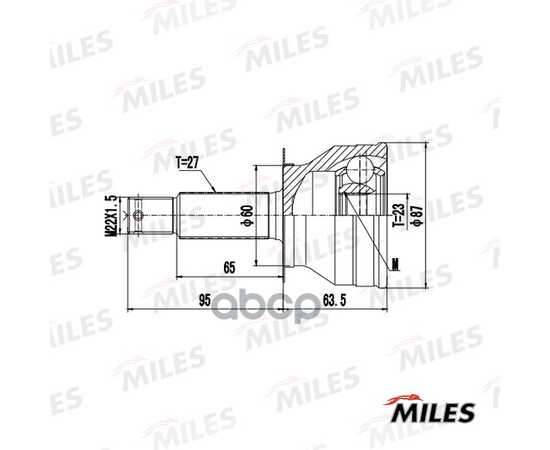 Купить ШРУС НАРУЖНЫЙ HYUNDAI SONATA EF 99-01 GA20679