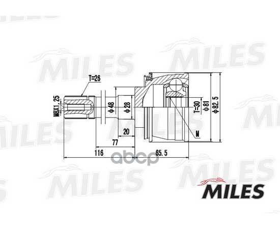 Купить ШРУС НАРУЖНЫЙ SUZUKI VITARA/GRAND VITARA 2.0/2.5 96- (SKF VKJA5905) GA20447