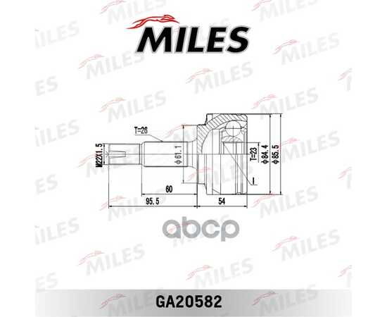 Купить ШРУС НАРУЖНЫЙ TOYOTA AURIS E150/COROLLA X E150 1.3-1.6 06- (GKN 305252) GA20582