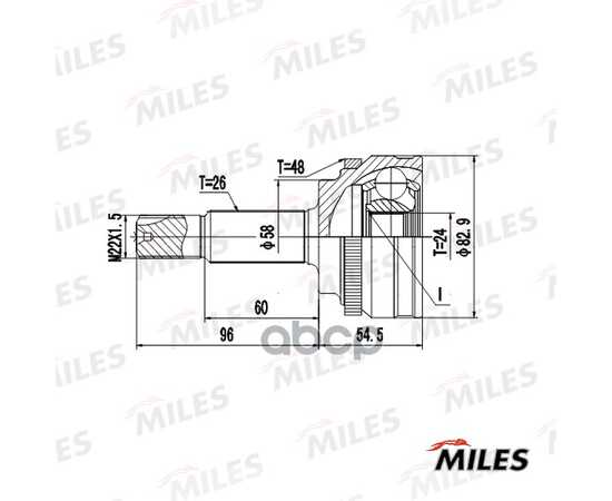 Купить ШРУС НАРУЖНЫЙ TOYOTA COROLLA / COROLLA VERSOO/ PRIUS 00- GA20630