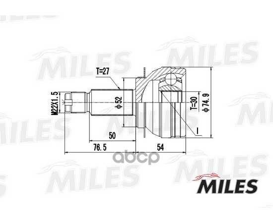 Купить ШРУС НАРУЖНЫЙ SUBARY LEGACY 2.0-3.0 03- (SKF VKJA5901) GA20424