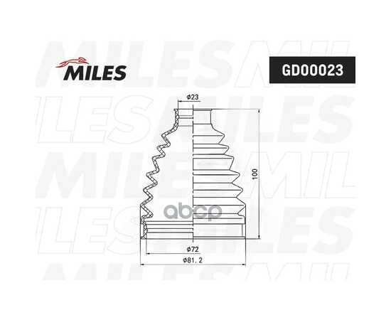 Купить ПЫЛЬНИК ШРУСА НАРУЖНЫЙ HYUNDAI SOLARIS/KIA RIO 10- GD00023