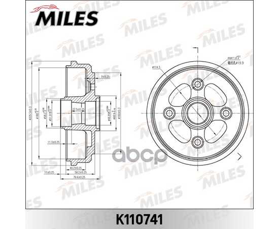 Купить БАРАБАН ТОРМОЗНОЙ MATIZ (TRW DB4273) K110741