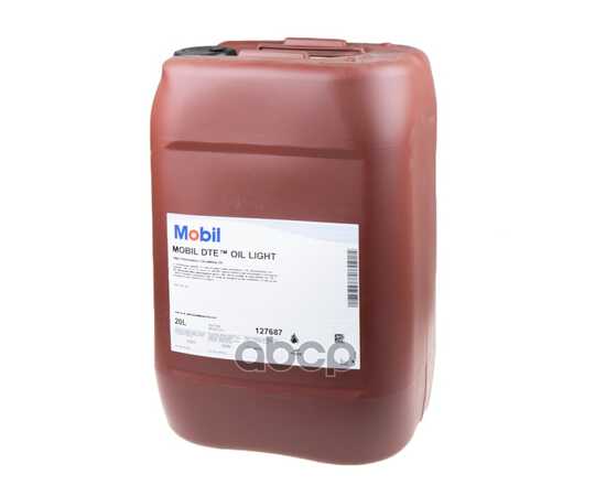 Купить МАСЛО ЦИРКУЛЯЦИОННОЕ MOBIL DTE OIL LIGHT 20 Л 127687