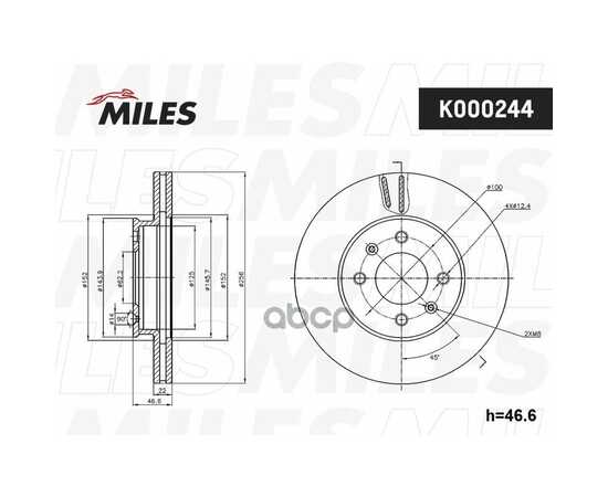 Купить ДИСК ТОРМОЗНОЙ ПЕРЕДНИЙ HYUNDAI ACCENT 05-/I20 08-/KIA RIO II 05- (TRW DF4839) K000244